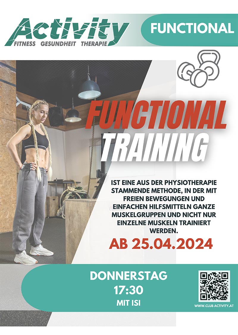 NEU! Functional Training | Aktivity Fitness - Gesundheit - Therapie