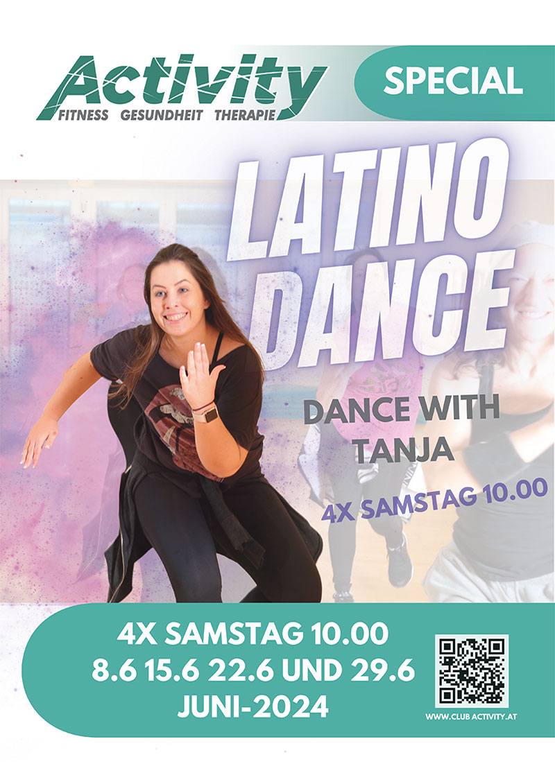 LATINO Dance 4 x am Samstag im Juni