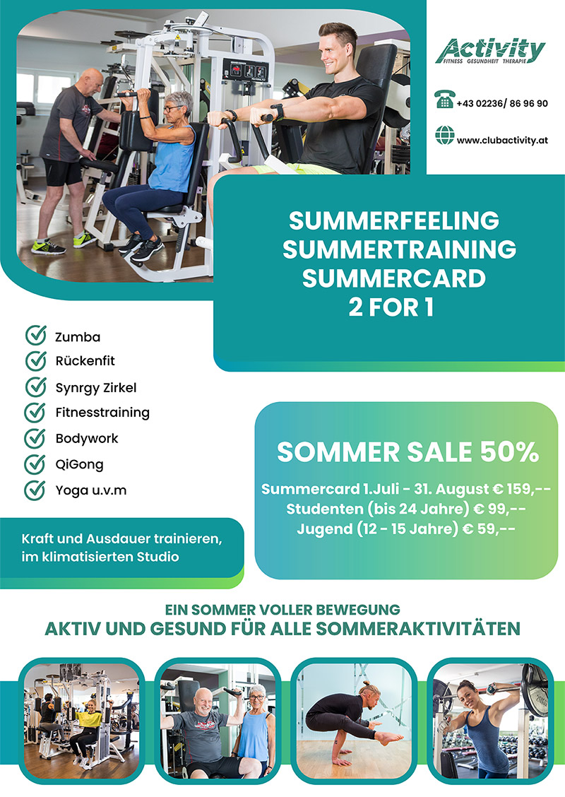 Summer-Sale 50 % off
