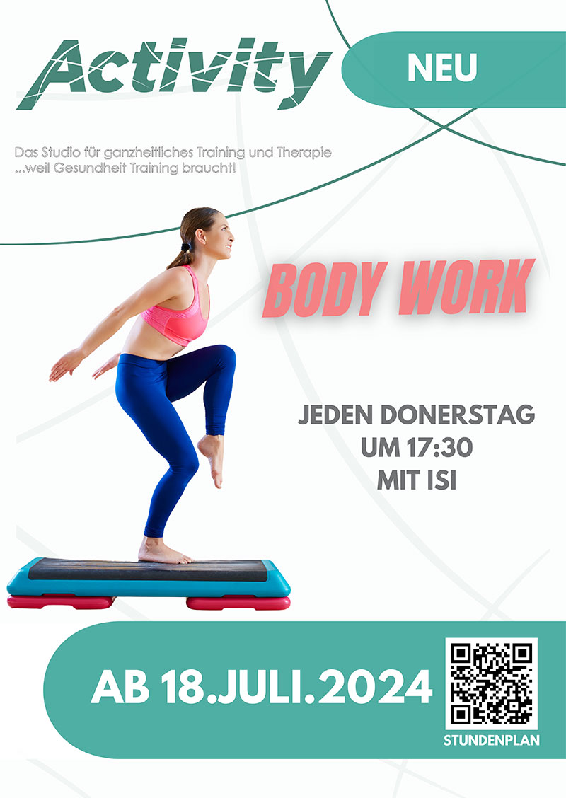 Body Work am Donnerstag | Aktivity Fitness - Gesundheit - Therapie