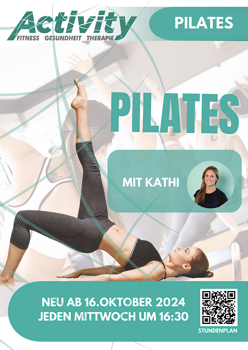 Pilates mit Kathi neu ab Oktober